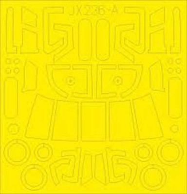 Eduard JX236 Mask 1/35 MH-60L TFace (KITTYH)
