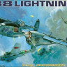 Academy 12282 Самолет P-38E/J/L 1/48