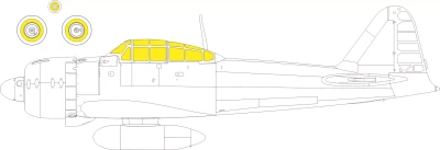 Eduard EX1104 Mask A6M5 Zero (FINEM) 1/48