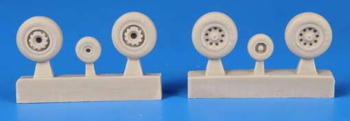 CMK Q72251 Mirage F.1 - Wheels set for SH, HAS, Esci 1/72