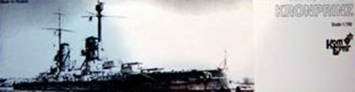 Combrig 70427 German Kronprinz Battleship, 1914 1/700