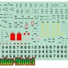HGW 232002 P-47 Thunderbolt STENCILS декаль 1/32