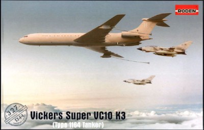 Roden 14427 British Vickers Super VC10-K3 Aerial Refueling 1/144