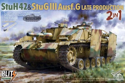 Takom 8006 StuH 42 &amp; StuG III Ausf.G, Late 1/35