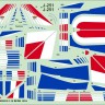 Model Maker Decals D72160 Dutch General-Dynamics F-16A Fighting Falcon Demo 1994 1/72