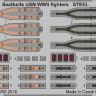 Eduard 49104 Seatbelts USN WWII fighters STEEL 1/48