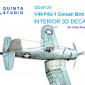 Quinta studio QD48126 F4U-1 Corsair (Birdcage) (Hobby Boss) 1/48