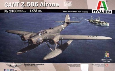 Italeri 01360 Cant.Z 506B Airone 1/72