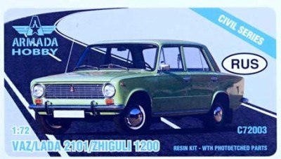 Armada Hobby C72003 VAZ/LADA 2101 / ZHIGULI 1200 (resin kit) 1/72