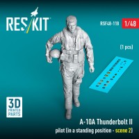 Reskit F48118 A-10A Thunderbolt II pilot standing p.(1 pc.) 1/48