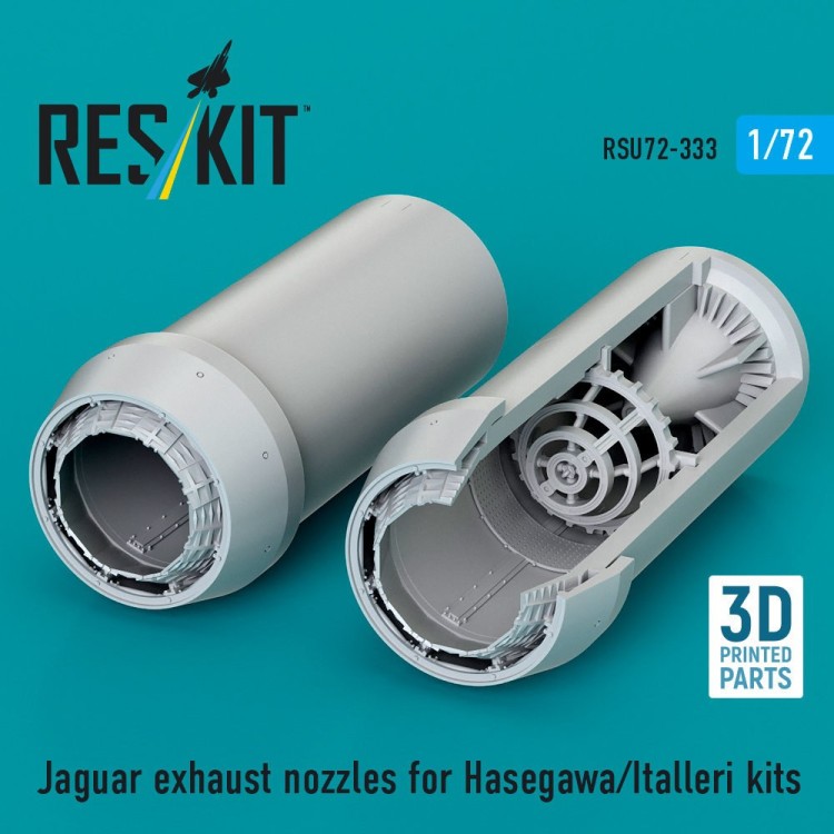 Reskit U72333 Jaguar exhaust nozzles (HAS/ITAL) 1/72
