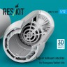 Reskit U72333 Jaguar exhaust nozzles (HAS/ITAL) 1/72