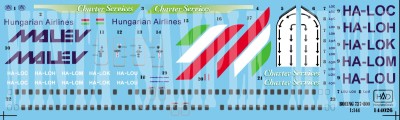 HAD 144026 Decal Boeing 737/800 MALEV 1/144