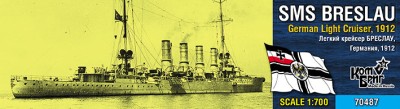 Combrig 70487 German Breslau Light Cruiser, 1912 1/700