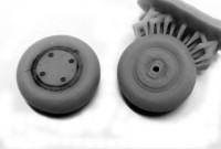 Maestro Models MMMK4939 J9 Seversky P-35 wheels (3D-Printed) 1/48