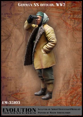 Evolution Miniatures 35103 German SS officer. WW2