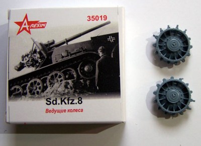 A-resin 35019 Sd.Kfz.8 Ведущие колеса 1/35