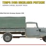 Miniart 35371 Tempo E400 Hochlader Pritsche, German 3-wheel 1/35