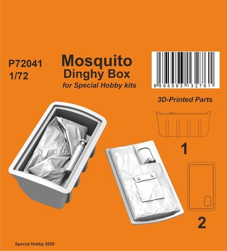 CMK P72041 Mosquito Dinghy Box (SP.HOBBY) 1/72