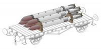 CMK ML80306 WW II German Torpedoes incl. transport chocks 1/72