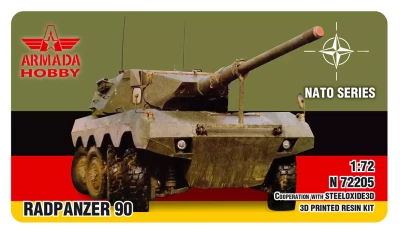 Armada Hobby N72205 Radpanzer 90 (3D printed resin kit) 1/72