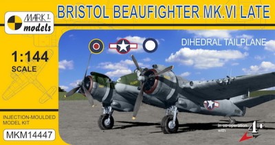 Mark 1 Models MKM-14447 Bristol Beaufighter Mk.VI Late (4x camo) 1/144
