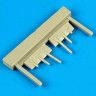 QuickBoost QB48181 F6F-3 Hellcat Gun Barrels - early 1/48