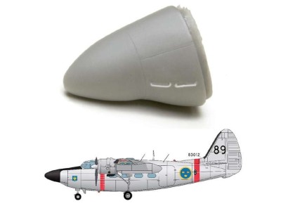 Maestro Models MMCK-7273 1/72 Tp83 Pembroke radar nose B (SP.HOBBY)