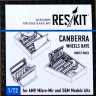 Reskit RSU72-0033 Canberra wheels bays (AMP/MIKRO-MIR) 1/72