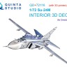 Quinta Studio QD+72116 Су-24М (Звезда) (с 3D-печатными деталями) 1/72