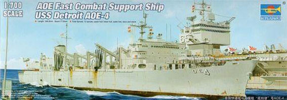 Trumpeter 05786 Судно обеспечения AOE Fast Combat Support Ship USS Detroit(AOE-4) 1/700