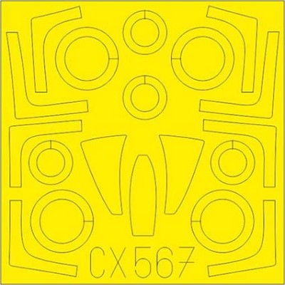 Eduard CX567 Mask 1/72 F-14A (ACAD)