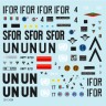 Star Decals 35-C1004 Balkan Peacekeepers #3. France, La Legion. VAB, VBL, AMX-10RC 1/35