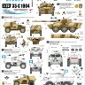 Star Decals 35-C1004 Balkan Peacekeepers #3. France, La Legion. VAB, VBL, AMX-10RC 1/35