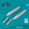 Reskit RSU72-336 F-14 Tomcat extern.fuel tanks 1000l w/ pylons 1/72