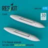 Reskit RSU72-336 F-14 Tomcat extern.fuel tanks 1000l w/ pylons 1/72
