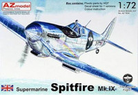 Az Model 76034 S.Spitfire Mk.IX The Longest Flight (1x camo) 1/72