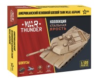 Звезда 77414 Американский танк Абрамс М1А1 WT 1/100
