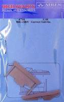 Aires 4794 MiG-23BN correct tail fin (TRUMP) 1/48
