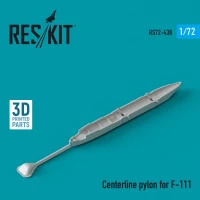 Reskit RS48-438 Centerline pylon for F-111 (3D Printing) 1/48