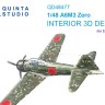 Quinta Studio QD48477 A6M3 Zero (Eduard) 1/48