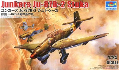 Trumpeter 02421 Junkers Ju-87B-2 Stuka 1/24