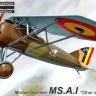 Kovozavody Prostejov 72455 Morane S. MS.A.I 'Other services' (3x camo) 1/72