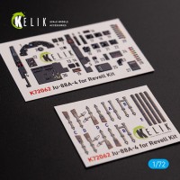 Reskit K72062 Junkers JU 88 A-4 interior 3D decals (REV) 1/72