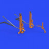 Eduard 648540 BRASSIN 1/48 B-17G undercarriage legs BRONZE (HKM)