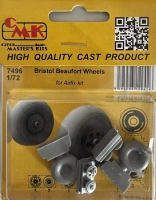 CMK SP7496 Bristol Beaufort Wheels (AIRFIX) 1/72