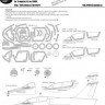 New Ware NWA-M0349 1/48 Mask L-39C Albatros EXPERT (TRUMP 05804)
