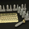 Brengun BRL48101 US bomb 250-lb AN-M57A1 (8 pcs.) 1/48