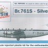 F-rsin Plastic FRP4008 Breguet 761S Deux-Ponts Decals Silver City 1/144