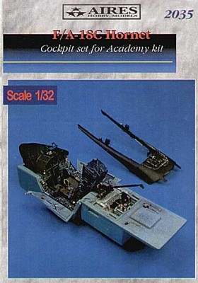 Aires 2035 F/A-18C Hornet cockpit set 1/32